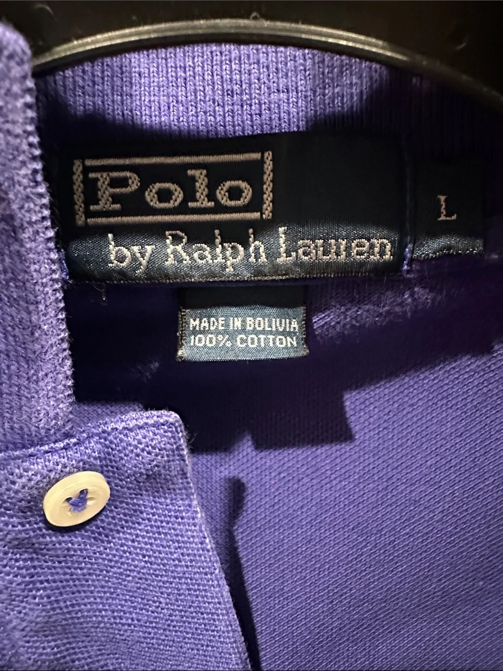 Polo by Ralph Lauren Blue Short-Sleeve Cotton Polo